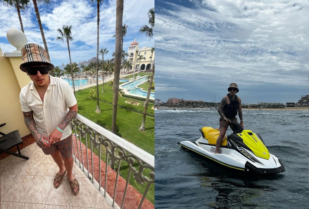El tiktoker Garik Davtyan disfruta de vacaciones en Los Cabos